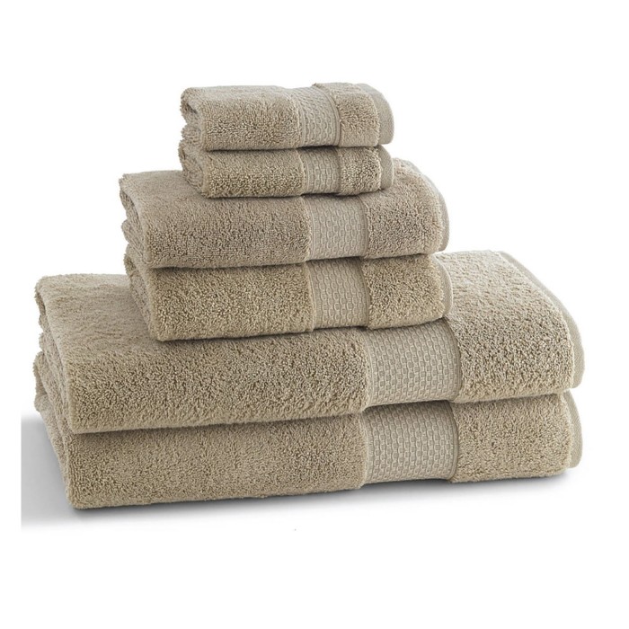 Полотенце Desert Sand, размер 46х71 см, песочный, махра