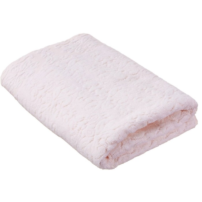 Полотенце Lisboa Rosewater, размер 46х71 см, розовый, махра