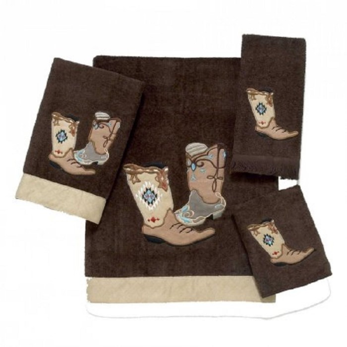 Полотенце Desoto, размер 69х127 см, коричневый, велюр