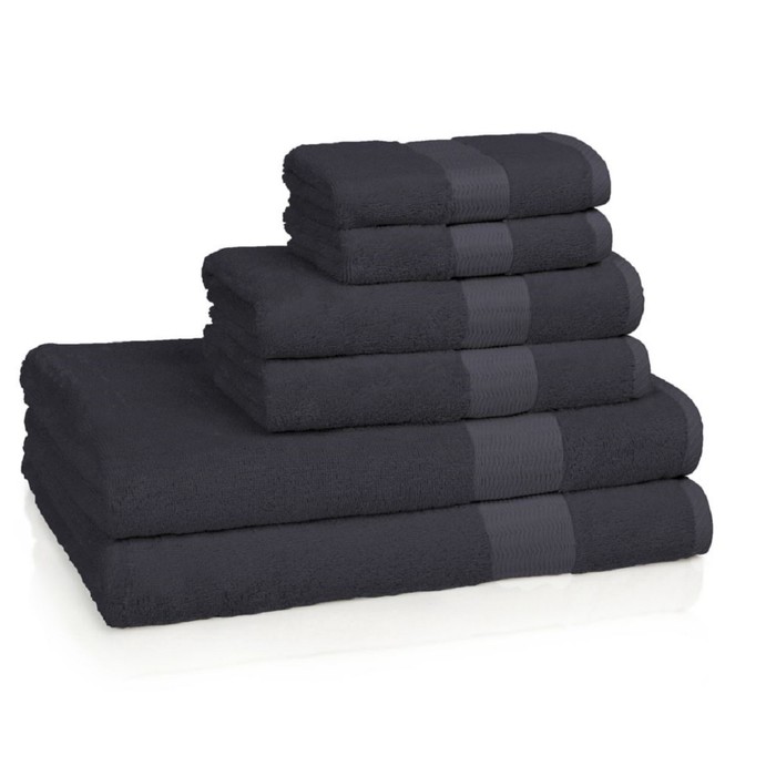 Полотенце Deep Blue, размер 86х168 см, синий, бамбук