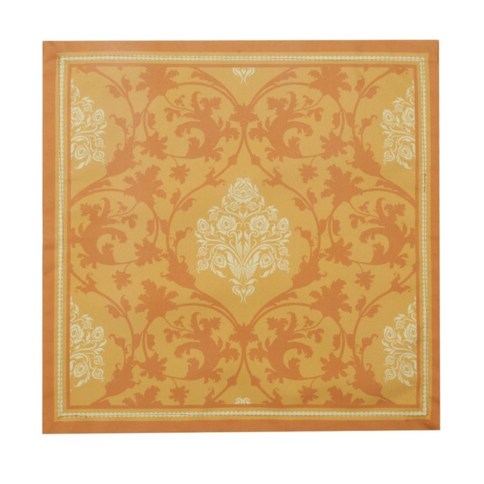 Набор салфеток Orlando, размер 40х40 см-4 шт., оранжевый, поликоттон
