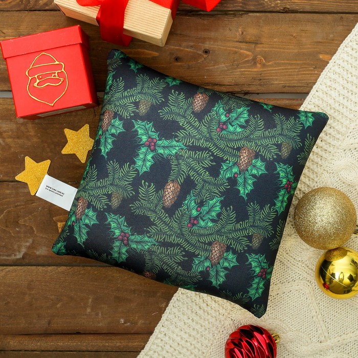 Мягкая подушка-антистресс "Крутого Нового года!"