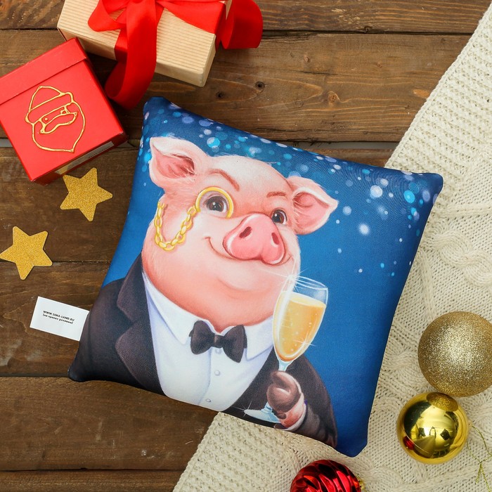 Мягкая подушка-антистресс "Пусть всё сбудется"