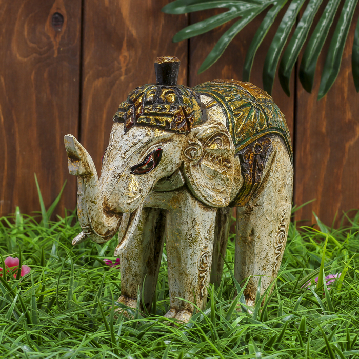 Сувенир дерево "Мировые слоны" 24х8х20 см