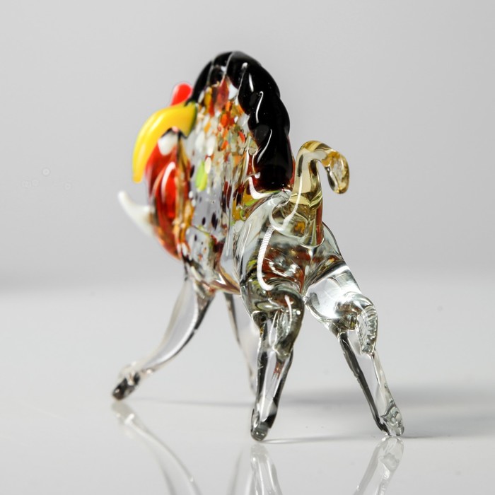 Сувенир из стекла миди 07 "Свинка"