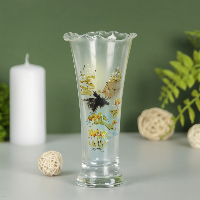 Ваза "В лесу" 8х18 см