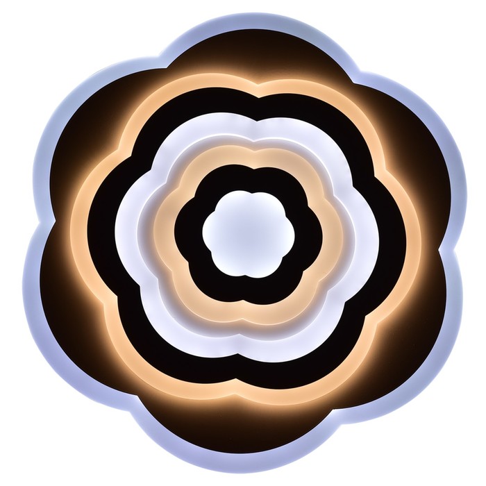 Люстра с пультом ДУ "Бионика" LED 83Вт 50х50х5см.