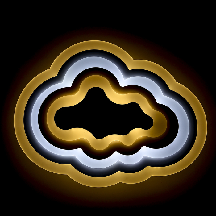 Люстра с пультом ДУ "Бионика" LED 53Вт 50х40х6см.