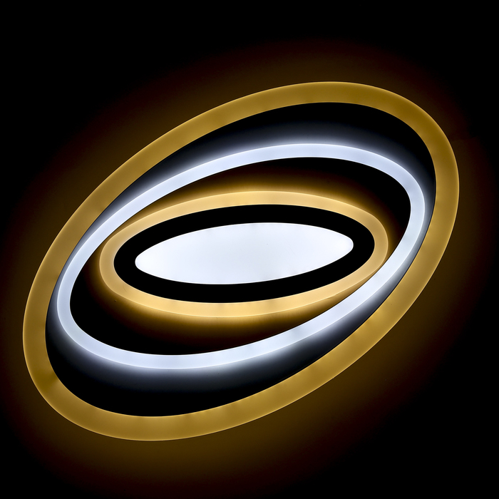 Люстра с пультом ДУ "Бионика" LED 71Вт 60х40х6см.