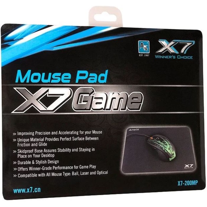 Коврик для мыши A4 X7 Pad X7-200MP черный