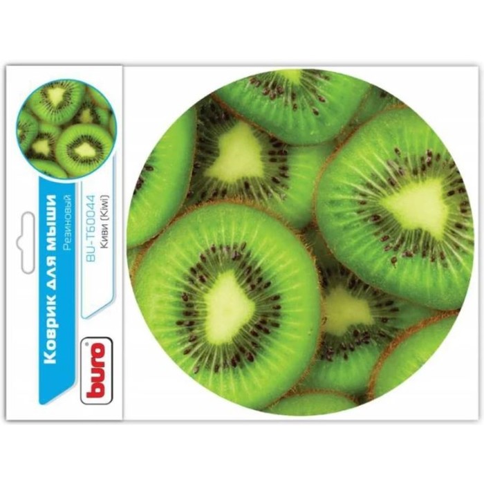 Коврик для мыши Buro BU-T60044 рисунок/киви