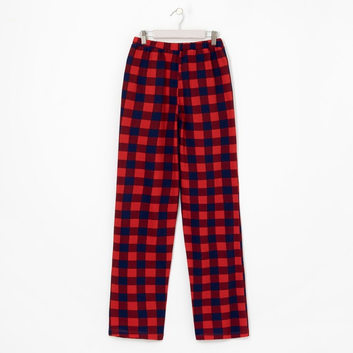 Брюки женские KAFTAN "Hello winter",в клетку, р-р 40-42, 100% хл
