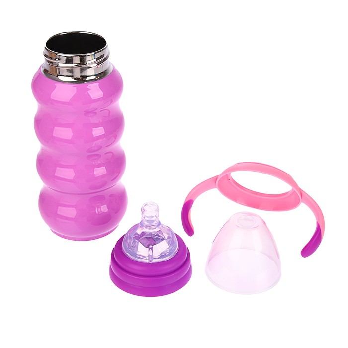 Бутылочка-термос для кормления детская, 300 мл, от 0 мес., цвета МИКС