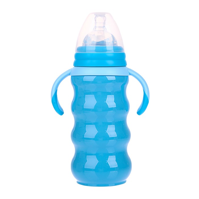 Бутылочка-термос для кормления детская, 300 мл, от 0 мес., цвета МИКС