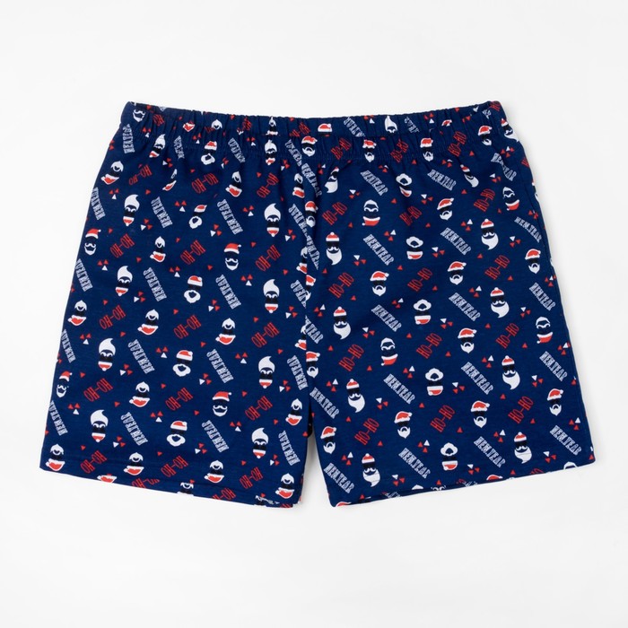 Трусы мужские KAFTAN "Real Santa", синий, размер 54