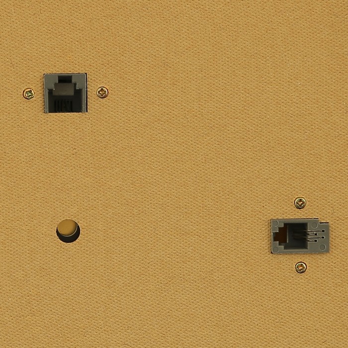 Ретро телефон «Слоновая кость», прямоугольный, полистоун, 17х26х30 см