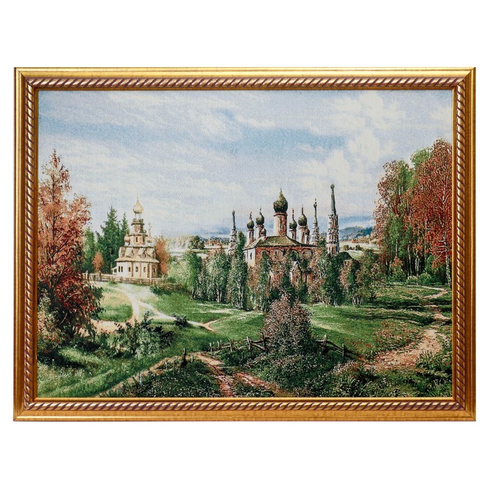 Гобеленовая картина "Церквушки" 65*85 см