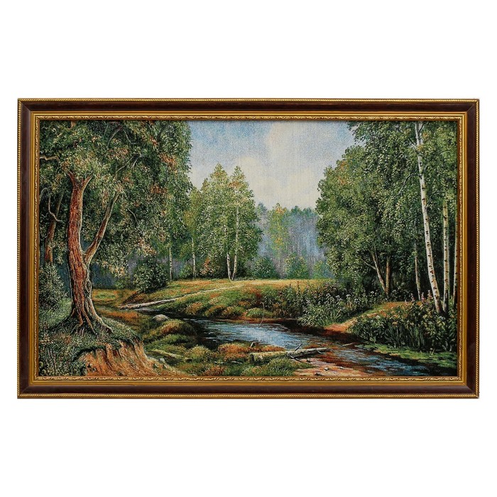 Гобеленовая картина "Лесная благодать" 55*85 см