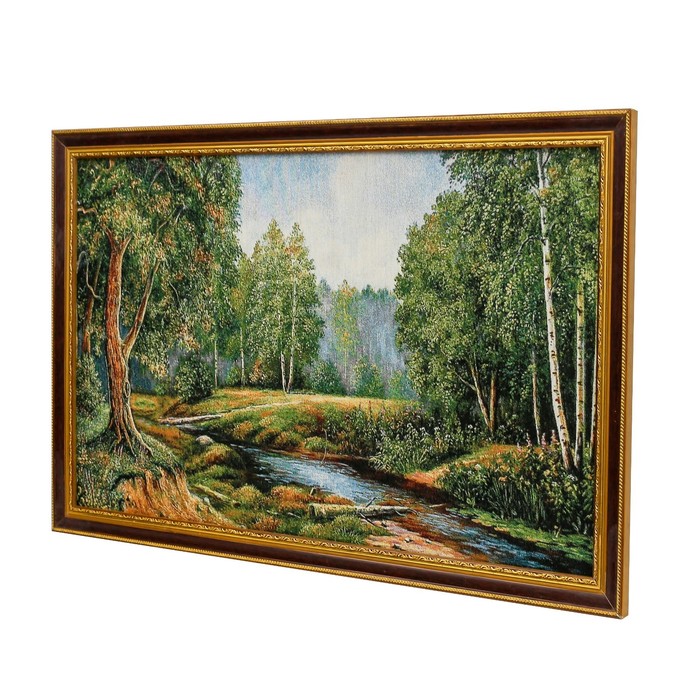 Гобеленовая картина "Лесная благодать" 55*85 см