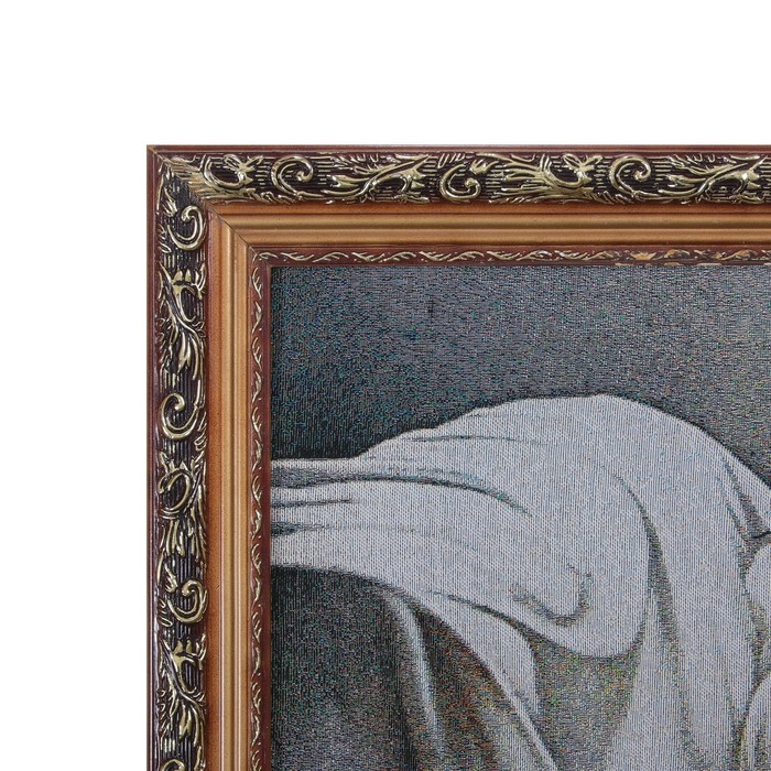 Гобеленовая картина "Девушка в простыне" 45*62 см