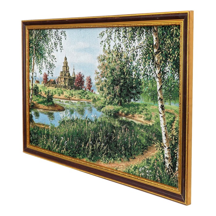 Гобеленовая картина "Церквушка" 55*85 см