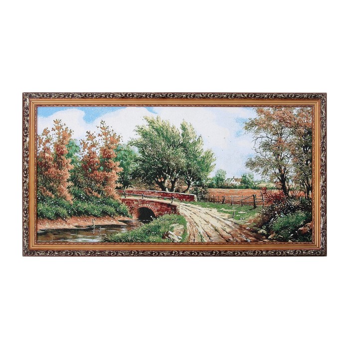 Гобеленовая картина "Каменный мост" 45*85 см
