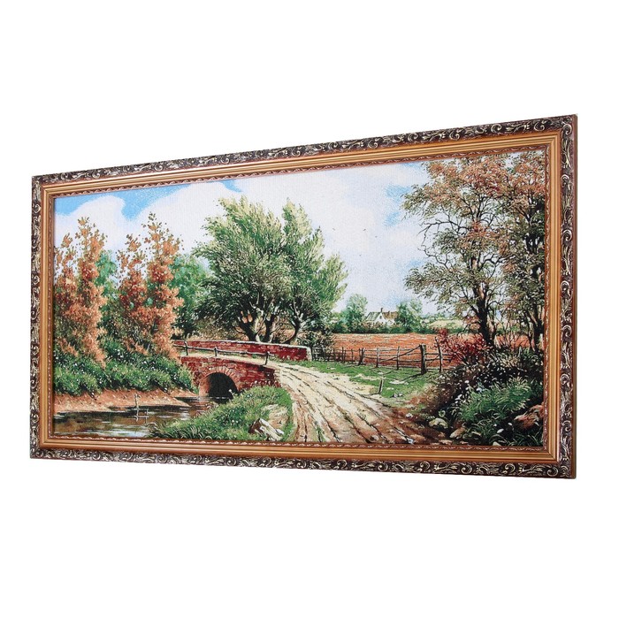 Гобеленовая картина "Каменный мост" 45*85 см