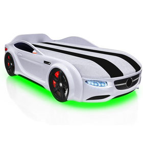 

Кровать Romack Junior AMG, 1500 x 700 мм, подсветка дна и фар, цвет белый