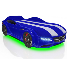 

Кровать Romack Junior AMG, 1500 x 700 мм, подсветка дна и фар, цвет синий