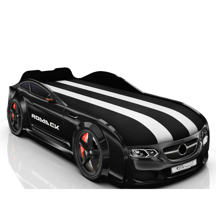 Кровать Romack Real-М AMG, 1900x800 см,подсветка дна и фар, цвет чёрный
