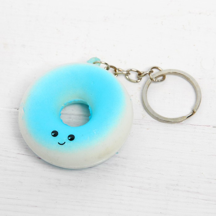 Мялка сквиши "Бублик" на брелоке