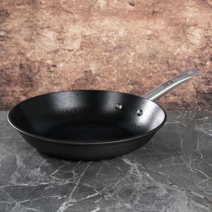 Сковорода 28х5 см Black, ручка сталь, антипригарное покрытие