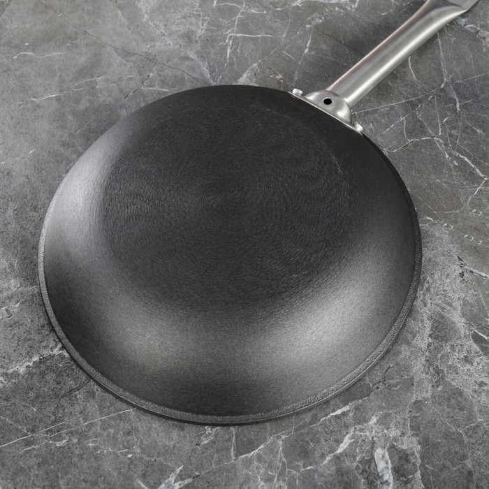 Сковорода 28х5 см Black, ручка сталь, антипригарное покрытие