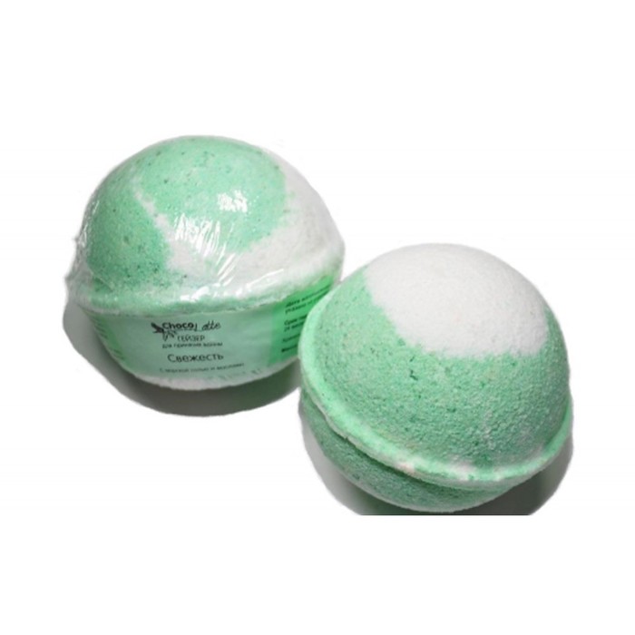 Бомбочка для ванн ChocoLatte "Свежесть", 120 г