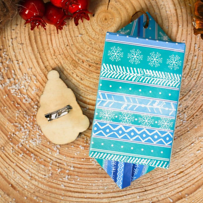 Новогодний значок "Заяц"