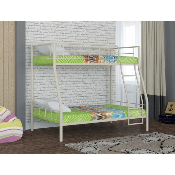 Двухъярусная кровать "Гранада 2", 2080х1360х1630 мм, цвет бежевый