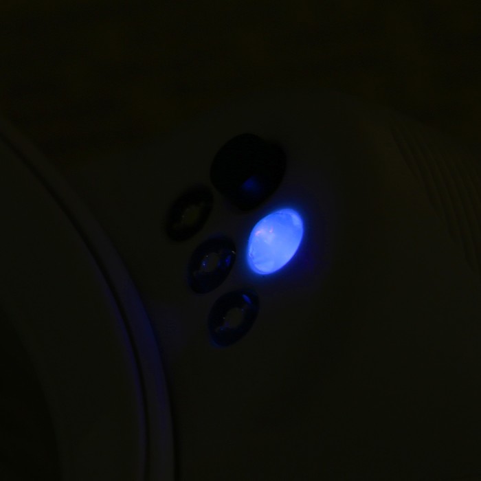 Лупа х3 d=11 см, с подсветкой, 4 диода, 1 АА, белая, 4х13х26 см