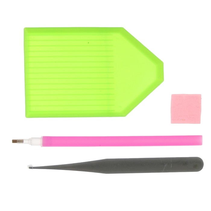 Алмазная мозаика "Снеговик" 20*27см, 31 цвет