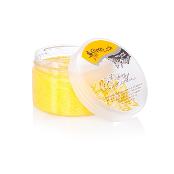 Скраб сахарный для тела ChocoLatte "Конфитюр Облепиховый", 280 г