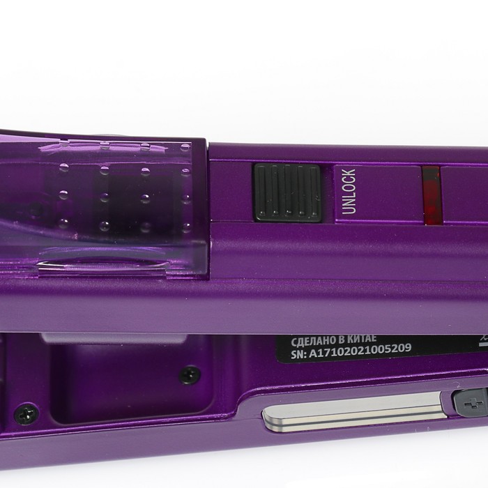 Выпрямитель Centek CT-2021, 60 Вт, 5 режимов, титановые пластины, фиолетовый