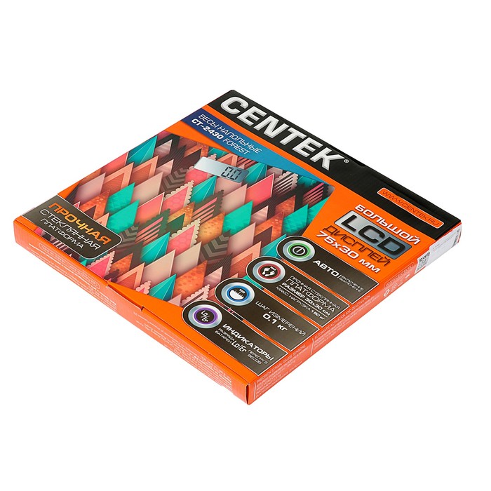 Весы напольные Centek CT-2430, электронные, 180 кг, "Forest"