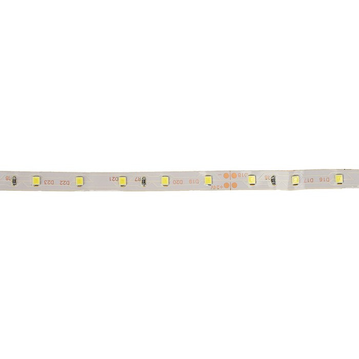 Светодиодная лента SMD2835, 5 м. IP20, 60LED, 6W/метр, 6-7 Lm/1 LED,24V DC, БЕЛЫЙ