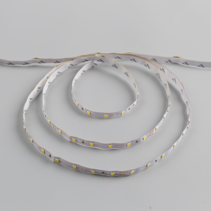 Светодиодная лента SMD2835, 5 м. IP20, 60LED, 6W/метр, 6-7 Lm/1 LED,24V DC, ТЕПЛО БЕЛЫЙ
