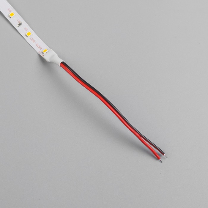 Светодиодная лента SMD2835, 5 м. IP20, 60LED, 6W/метр, 6-7 Lm/1 LED,24V DC, ТЕПЛО БЕЛЫЙ