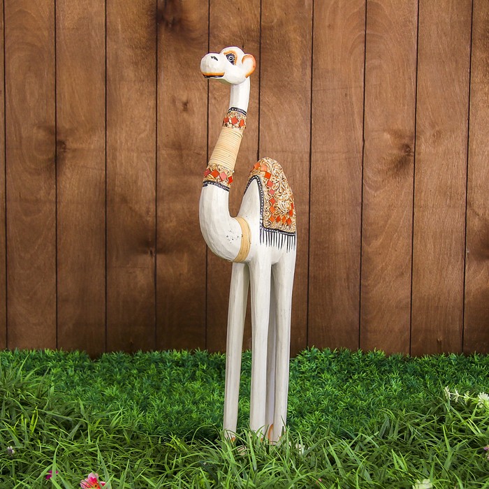 Сувенир дерево "Светлый верблюд" 25х10х60 см