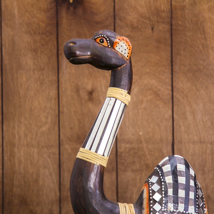 Сувенир дерево "Тёмный верблюд" 25х10х60 см