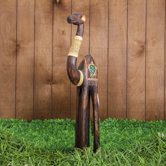 Сувенир дерево "Верблюд с сердечком" 25х10х60 см