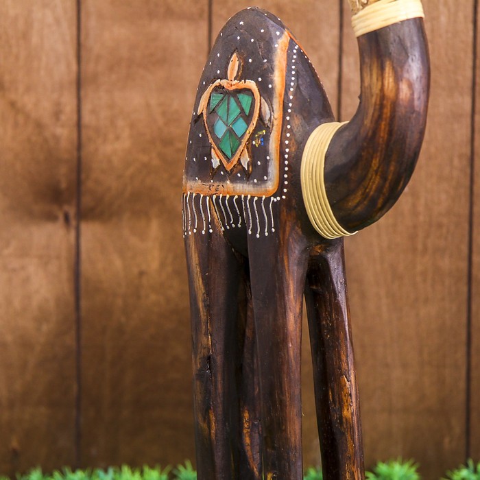 Сувенир дерево "Верблюд с сердечком" 25х10х60 см