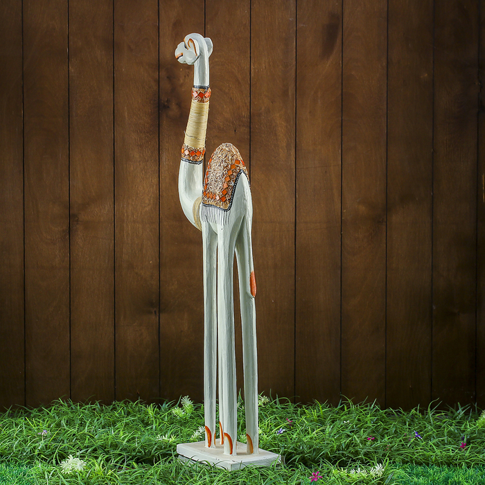 Сувенир дерево "Светлый верблюд" 26х12х80 см