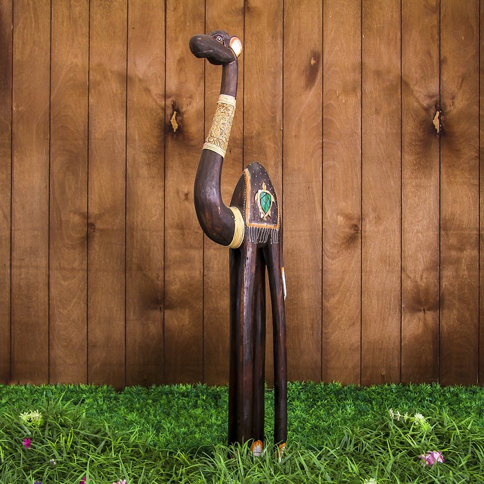 Сувенир дерево "Верблюд с сердечком" 26х12х80 см